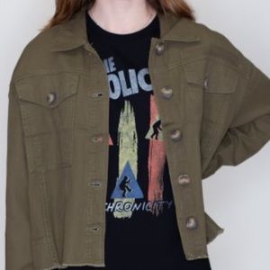 Timing destress jacket